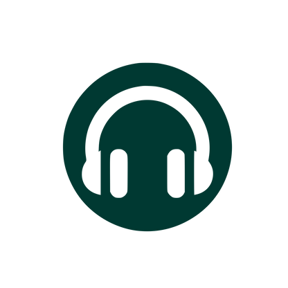 Music Headphones Logo #003932