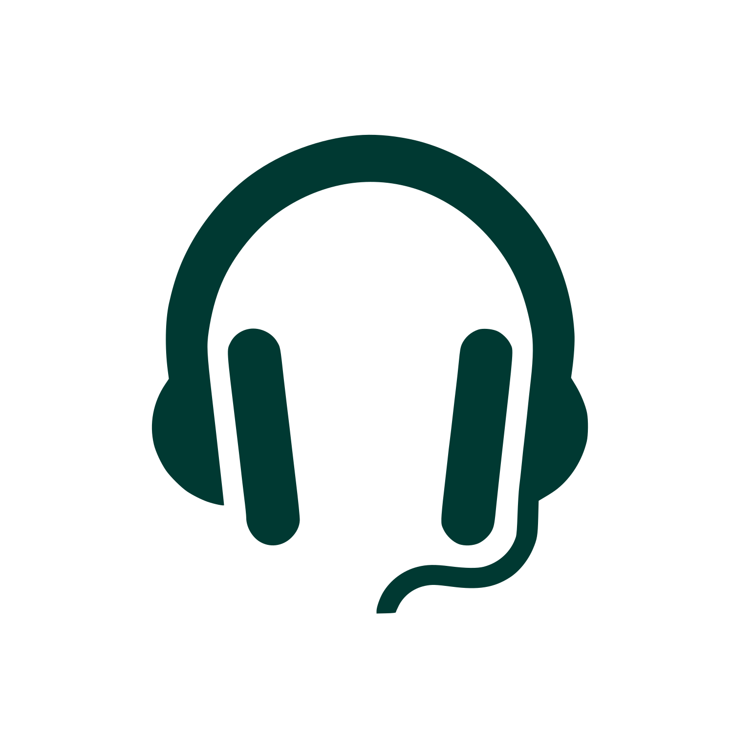 Headset Logo Design #003932