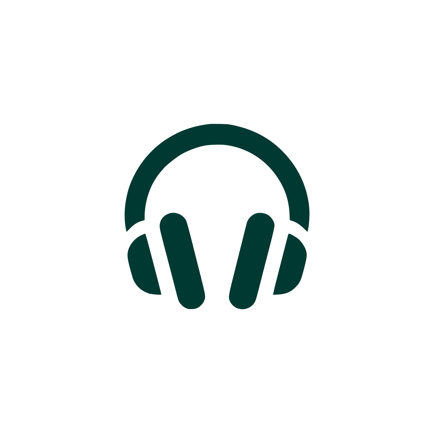 Headphones Logo Design #003932