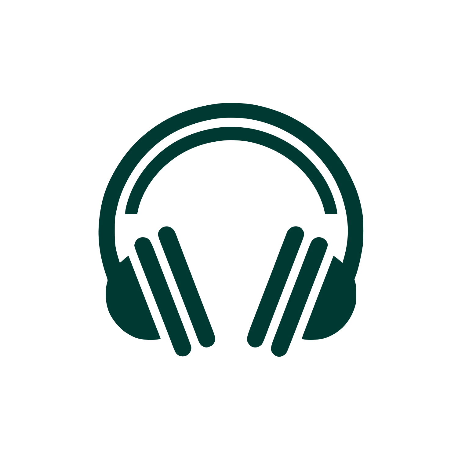 Headphones Logo Design #003932