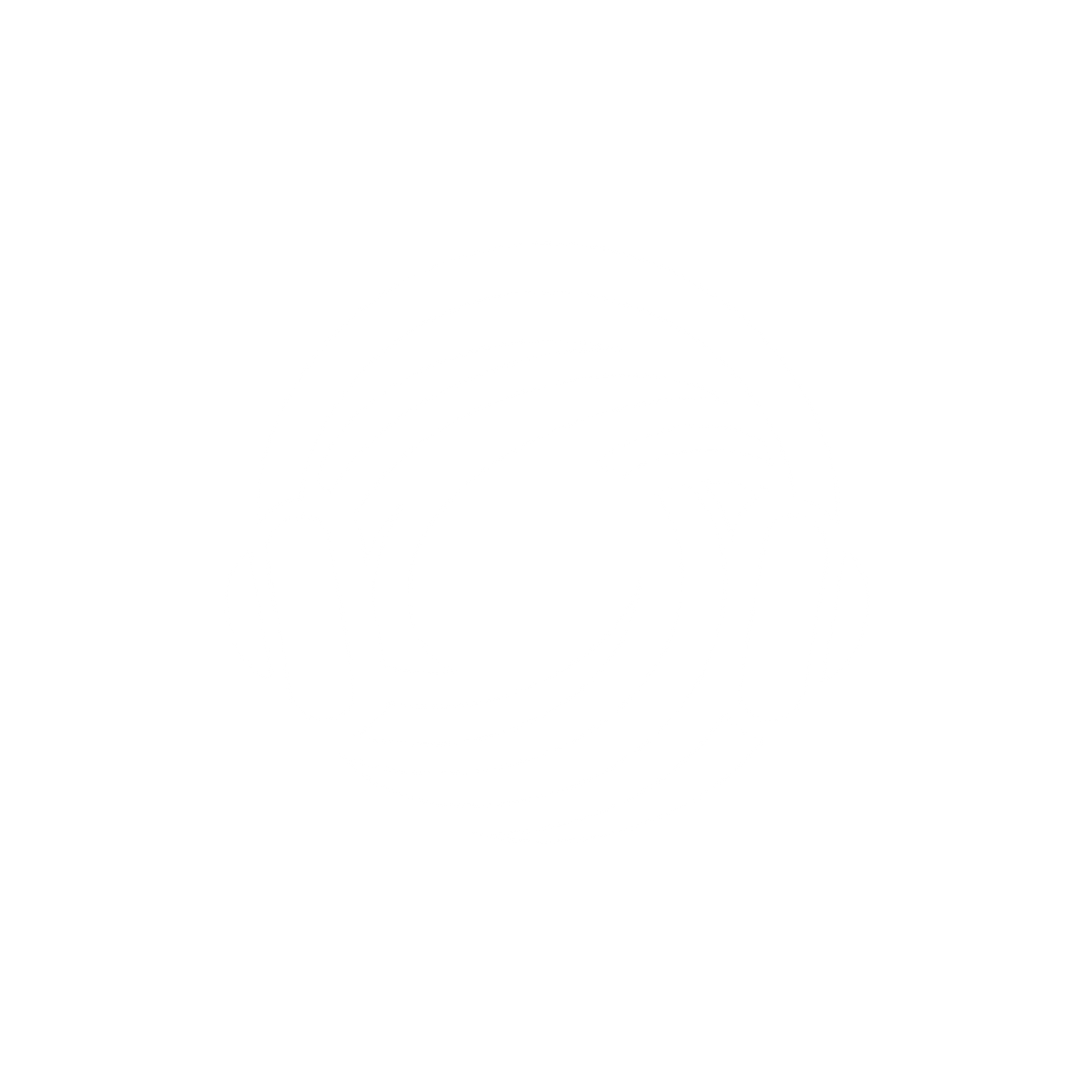Audio Waveform Logo #ffffff