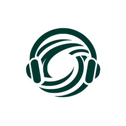 Audio Waveform Logo #003932