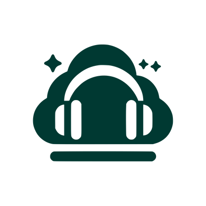 Music Cloud Logo #003932