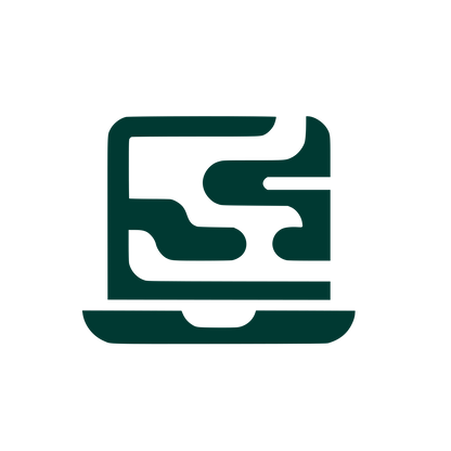 Laptop Computer Logo #003932