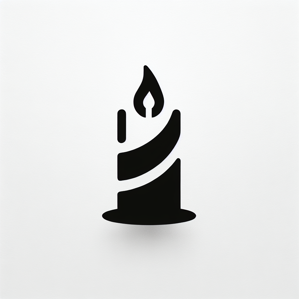 Candle Logo Design