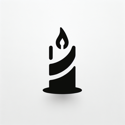 Candle Logo Design