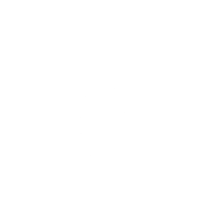 Candle Logo Design #ffffff