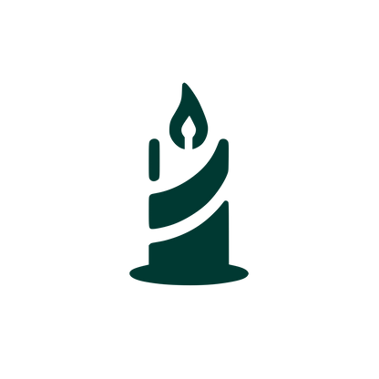 Candle Logo Design #003932