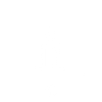 Candle Logo Design #ffffff