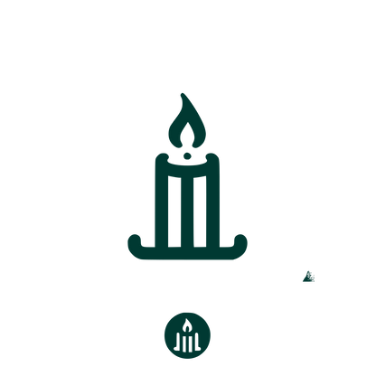 Candle Logo Design #003932