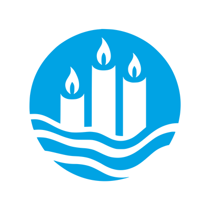 Candle Logo Design #00a3e4