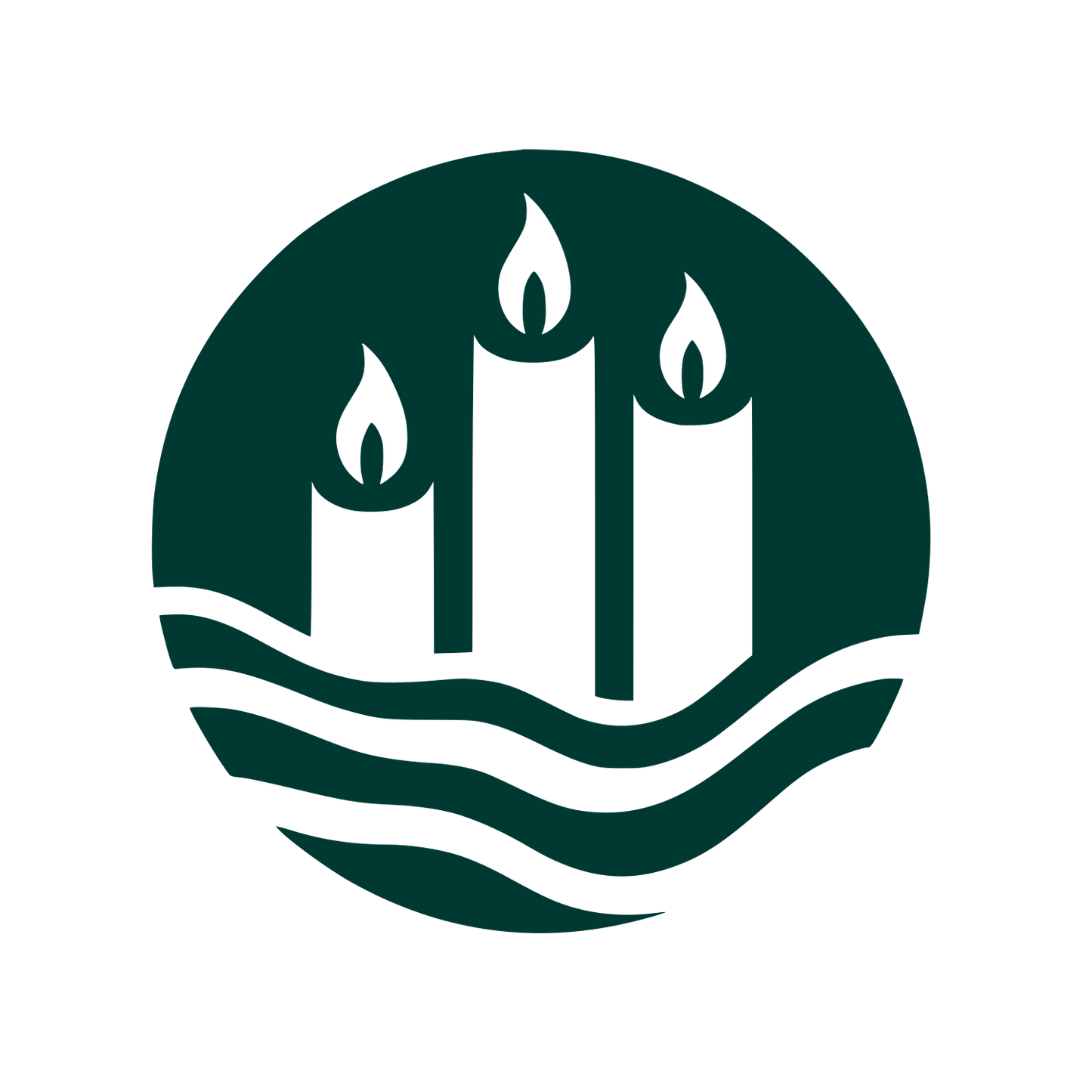 Candle Logo Design #003932