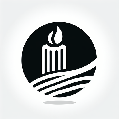 Candle Logo Design