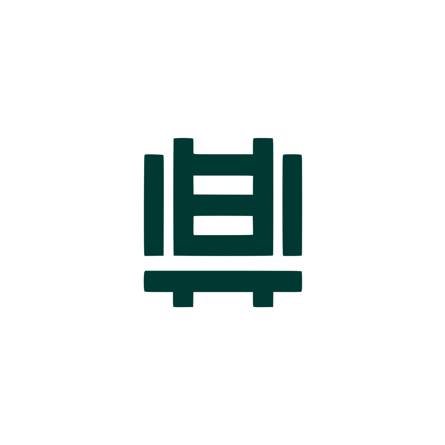 Bed Frame Furniture Icon #003932