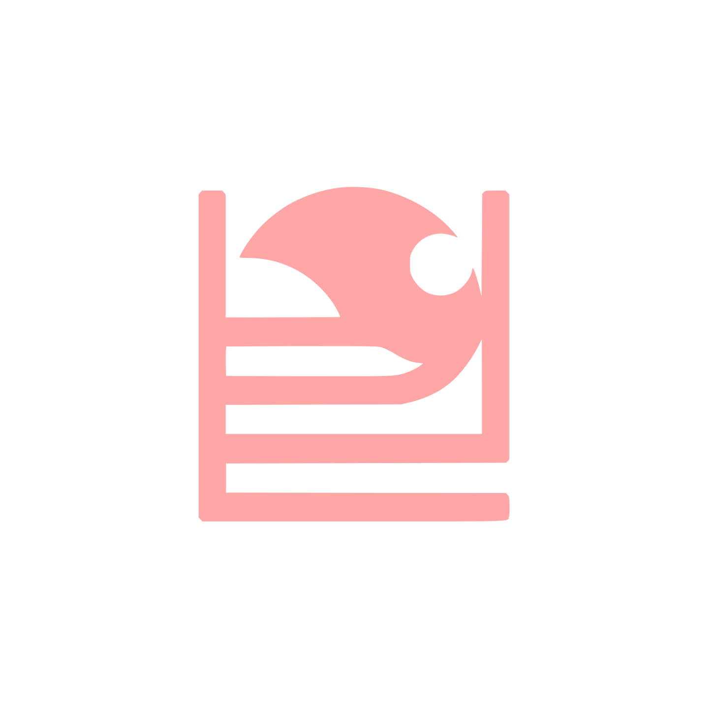 Wave Logo #ffa6a6
