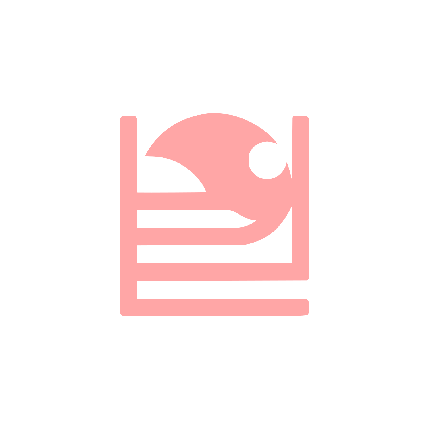 Wave Logo #ffa6a6