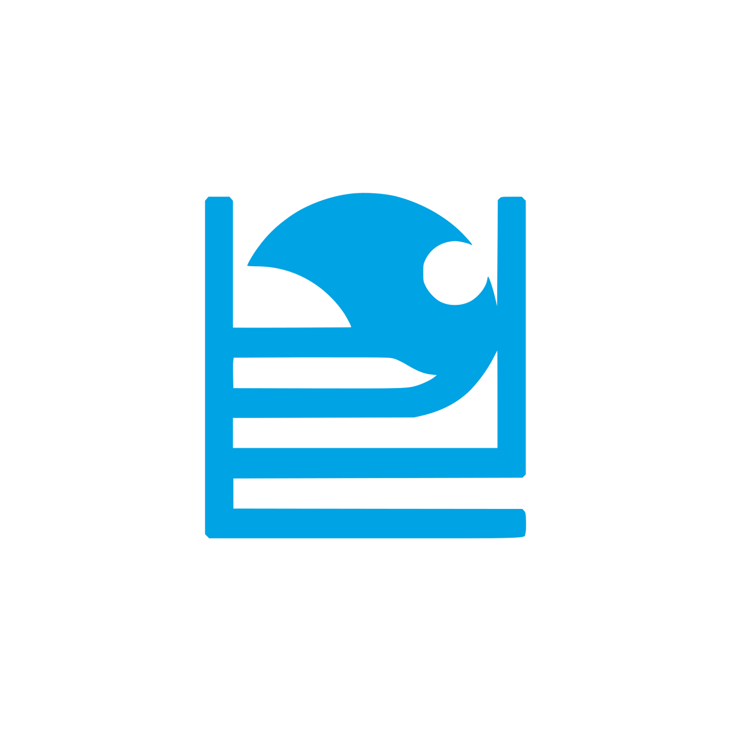 Wave Logo #00a3e4