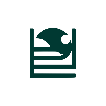 Wave Logo #003932