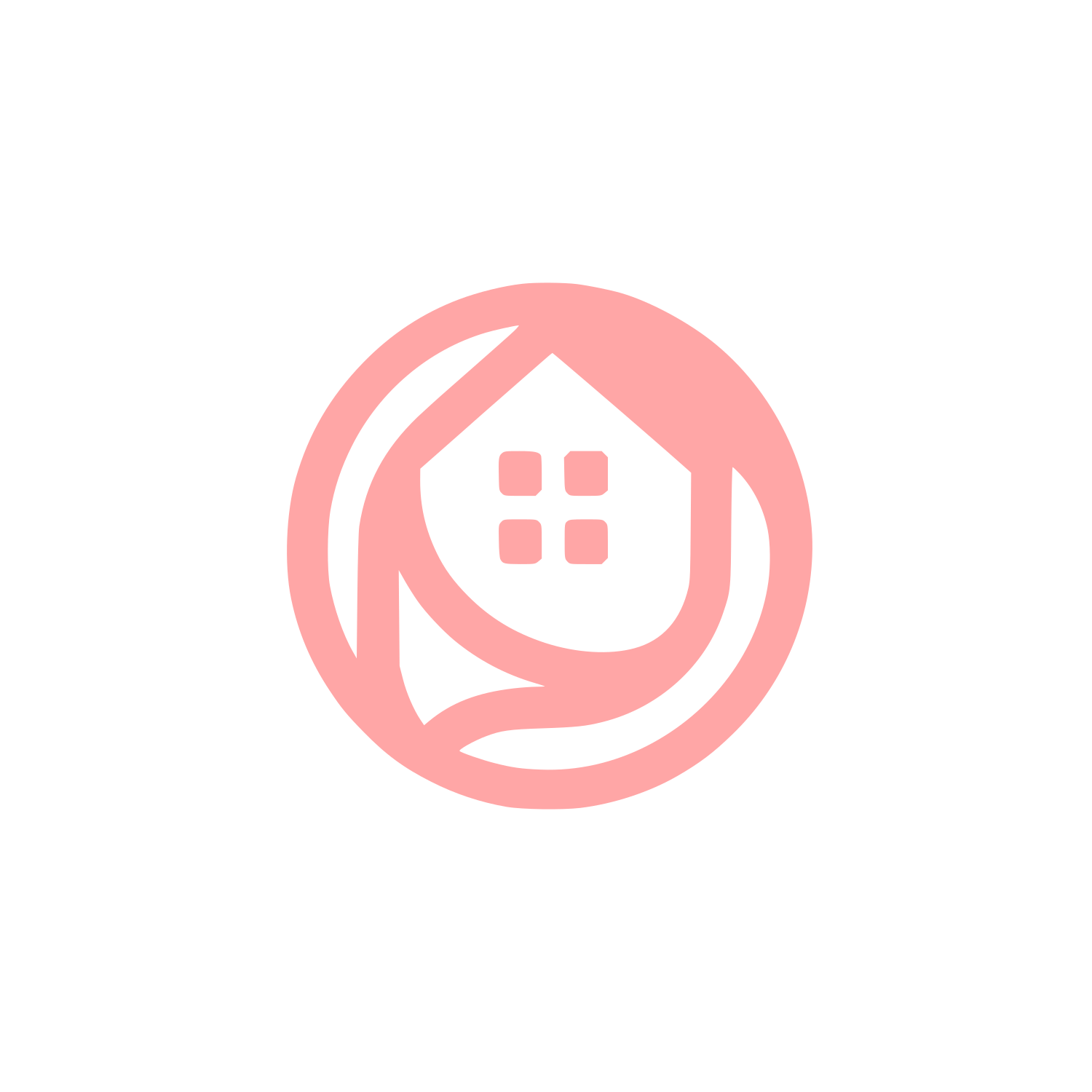 Home Safety Logo #ffa6a6