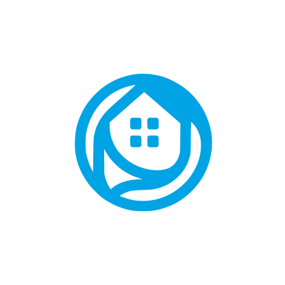 Home Safety Logo #00a3e4