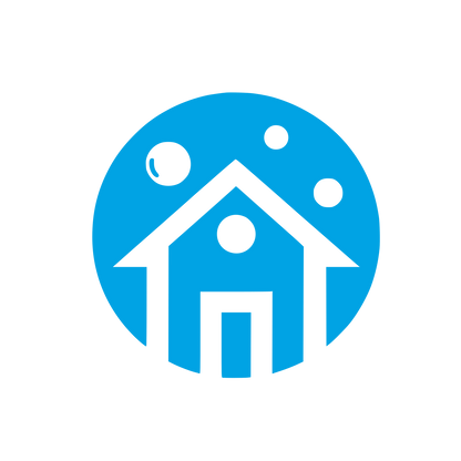 Home Logo Design #00a3e4