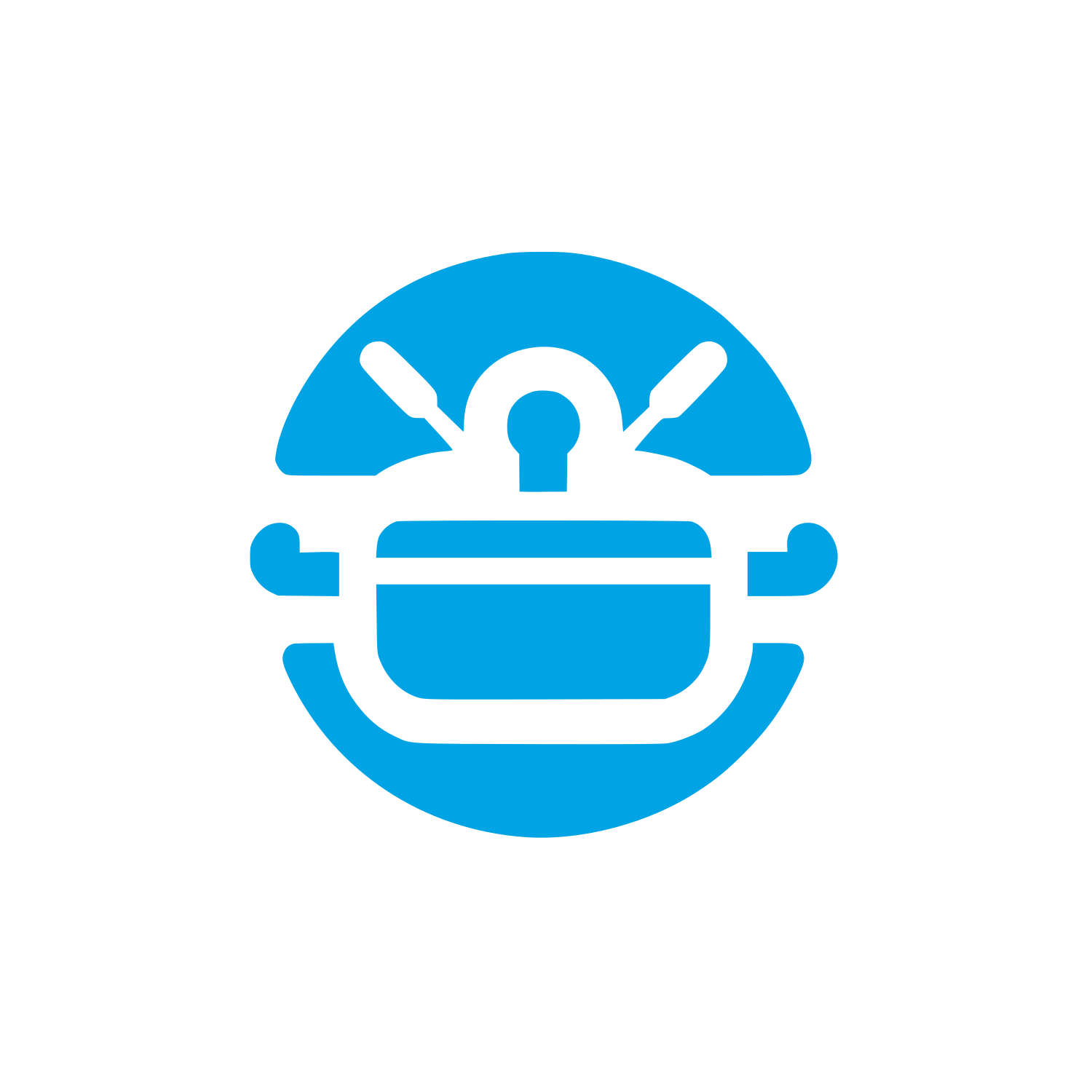 Logo of Cooking Tools #00a3e4