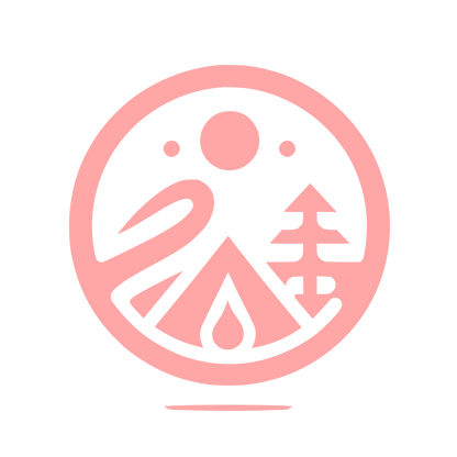 Nature Adventure Logo #ffa6a6