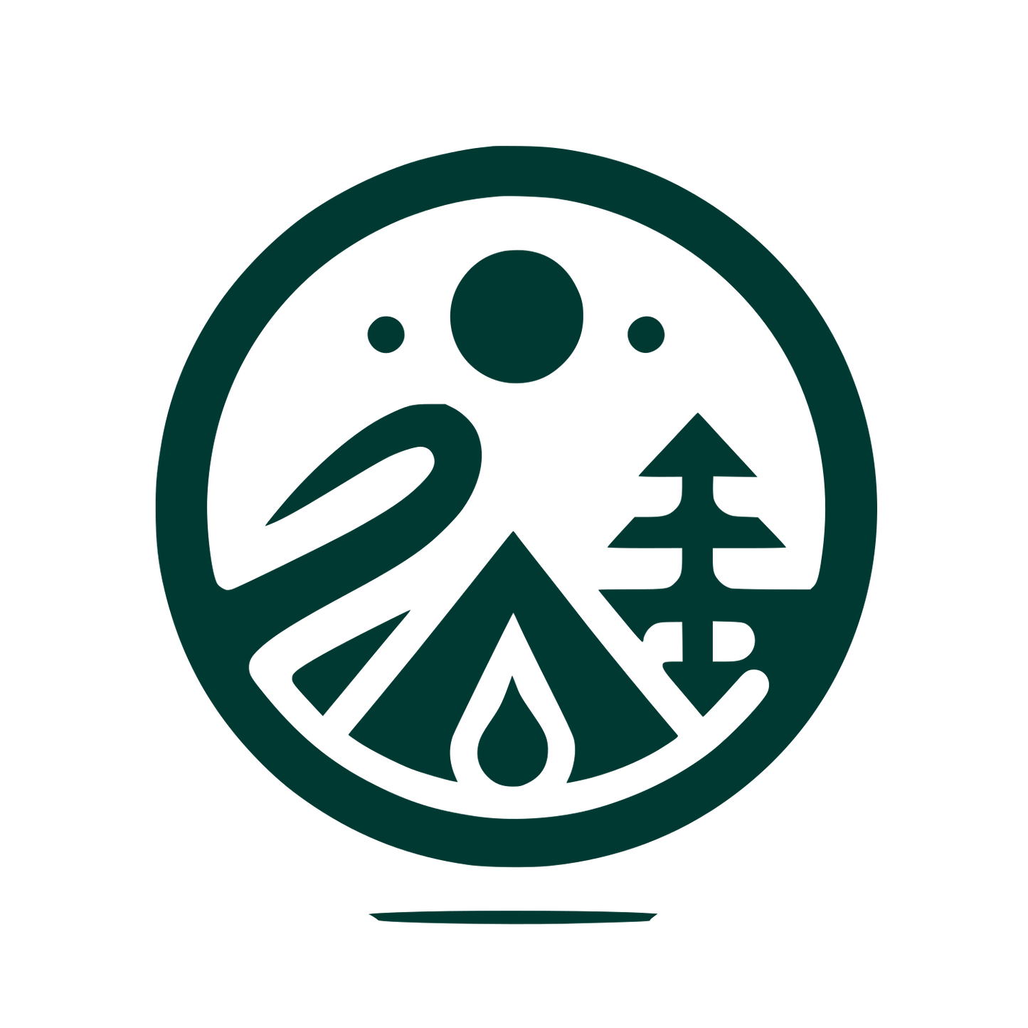Nature Adventure Logo #003932