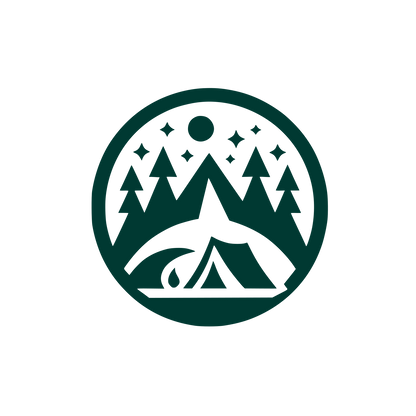 Camping Adventure Logo #003932