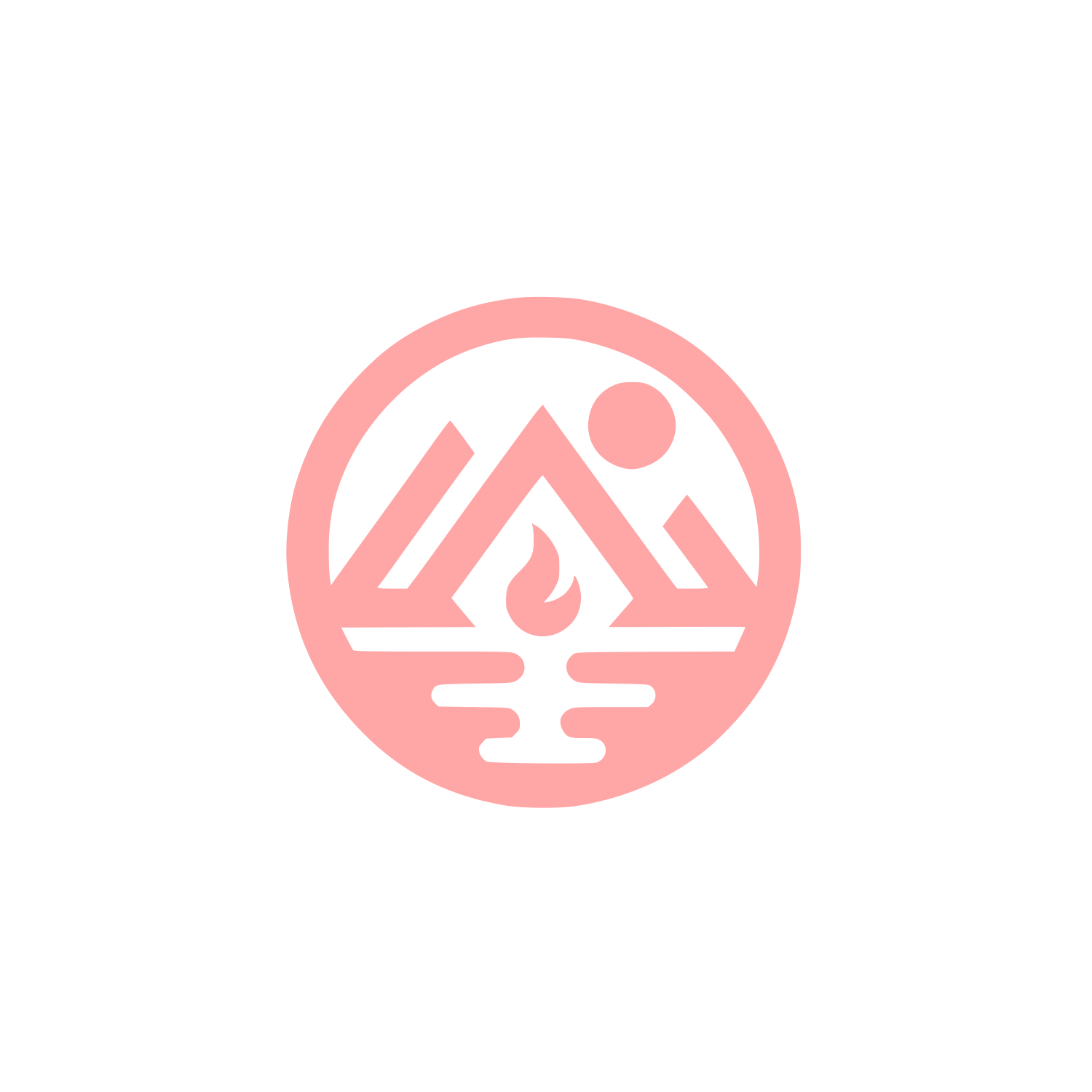 Nature Adventure Logo #ffa6a6