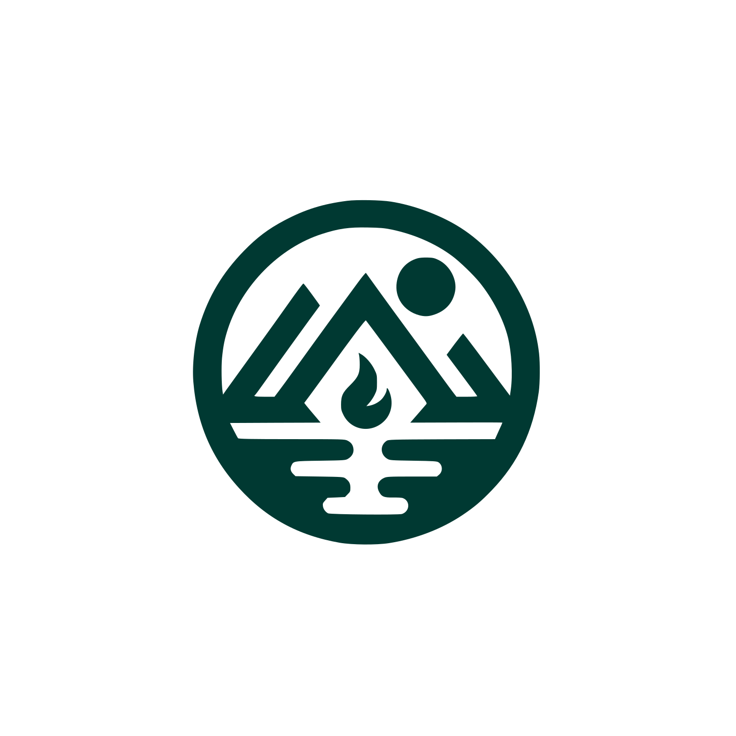 Nature Adventure Logo #003932