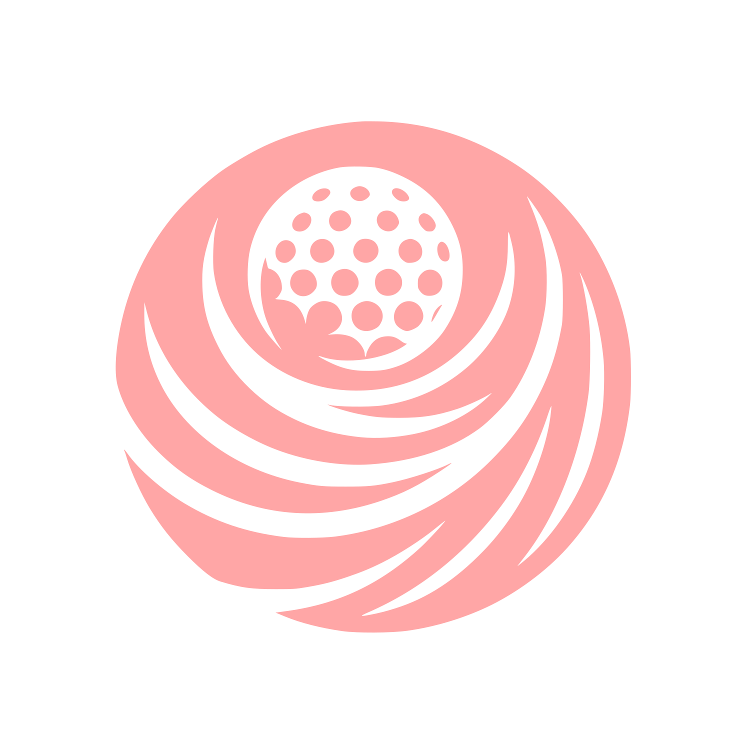 Logo Design for Golf #ffa6a6