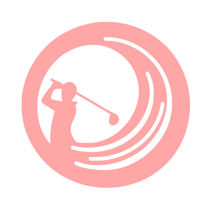Golf Sports Logo #ffa6a6