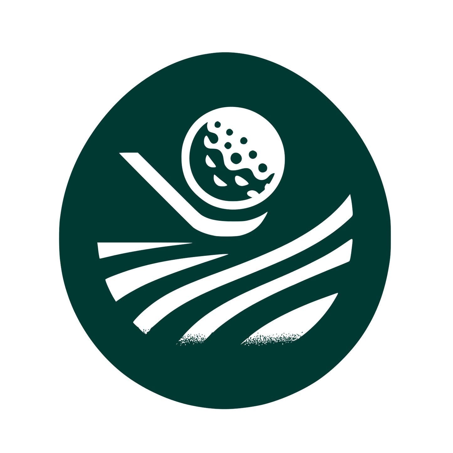 Golf Swing Logo Design #003932