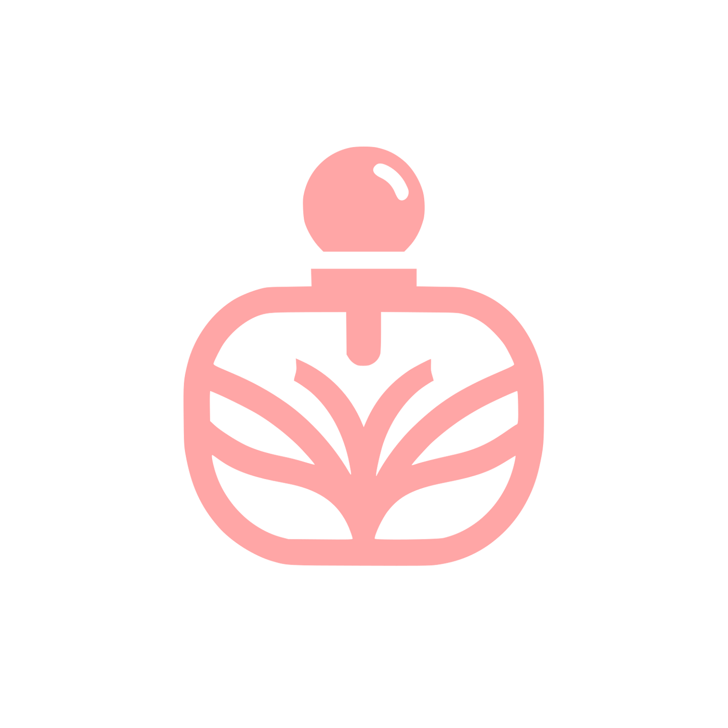 Perfume Bottle Logo #ffa6a6