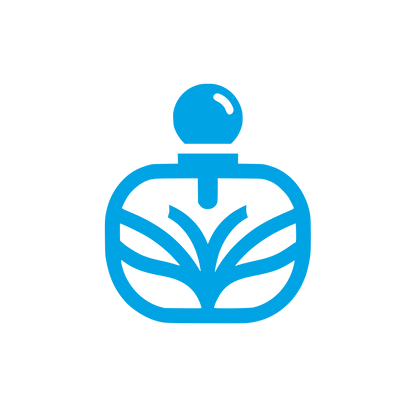 Perfume Bottle Logo #00a3e4