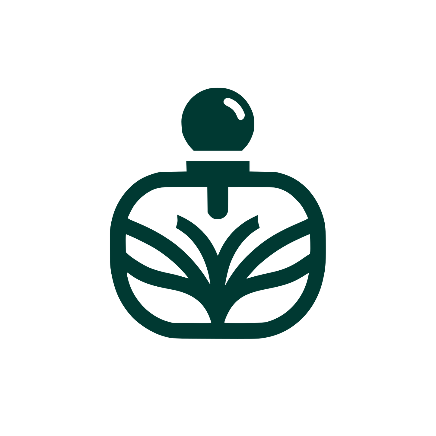 Perfume Bottle Logo #003932