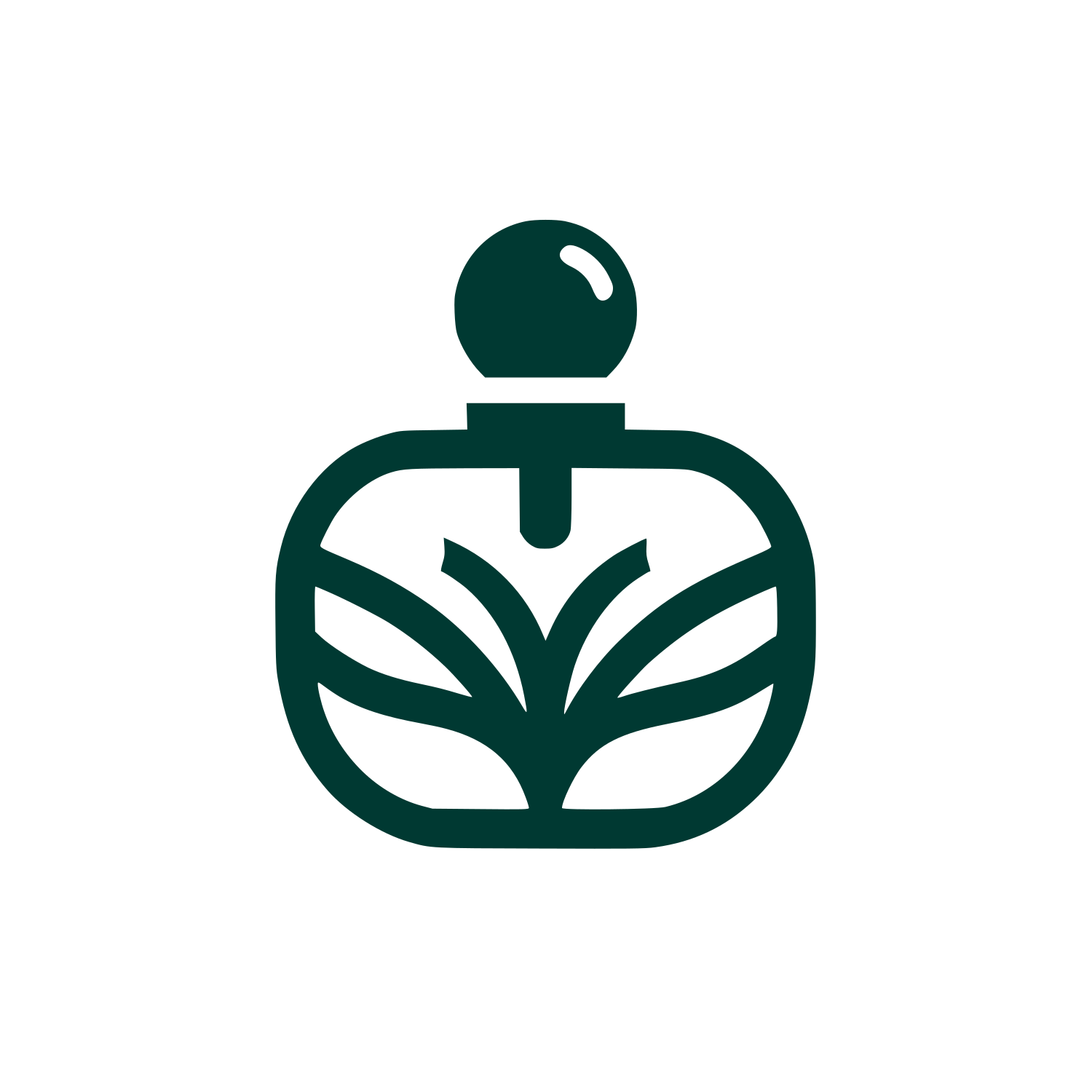 Perfume Bottle Logo #003932