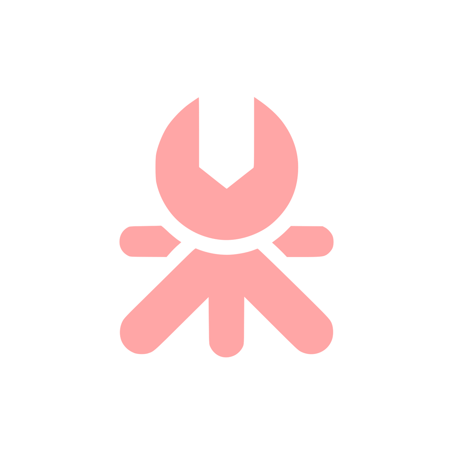 Tool Logo Design #ffa6a6