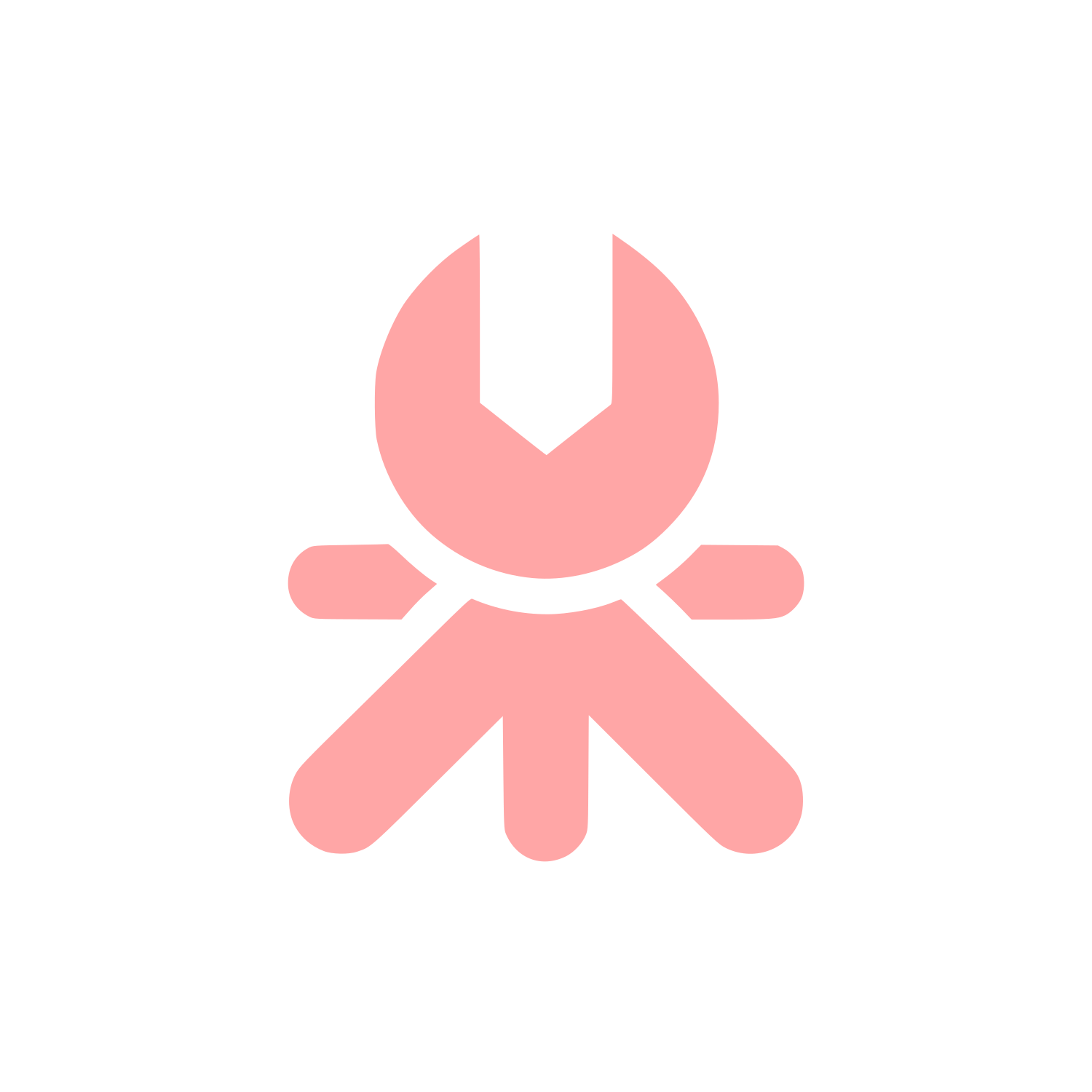 Tool Logo Design #ffa6a6