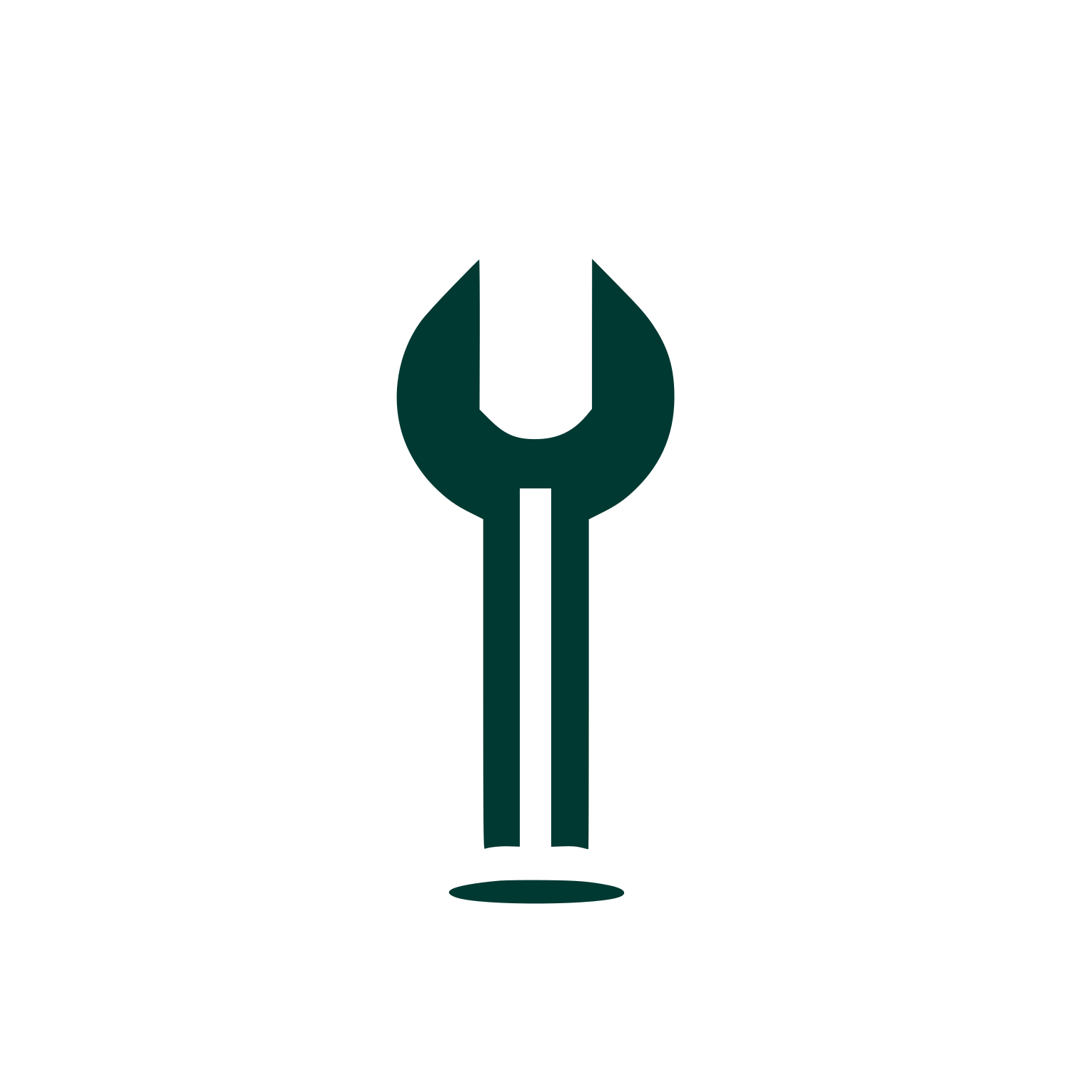 Wrench Logo Design #003932