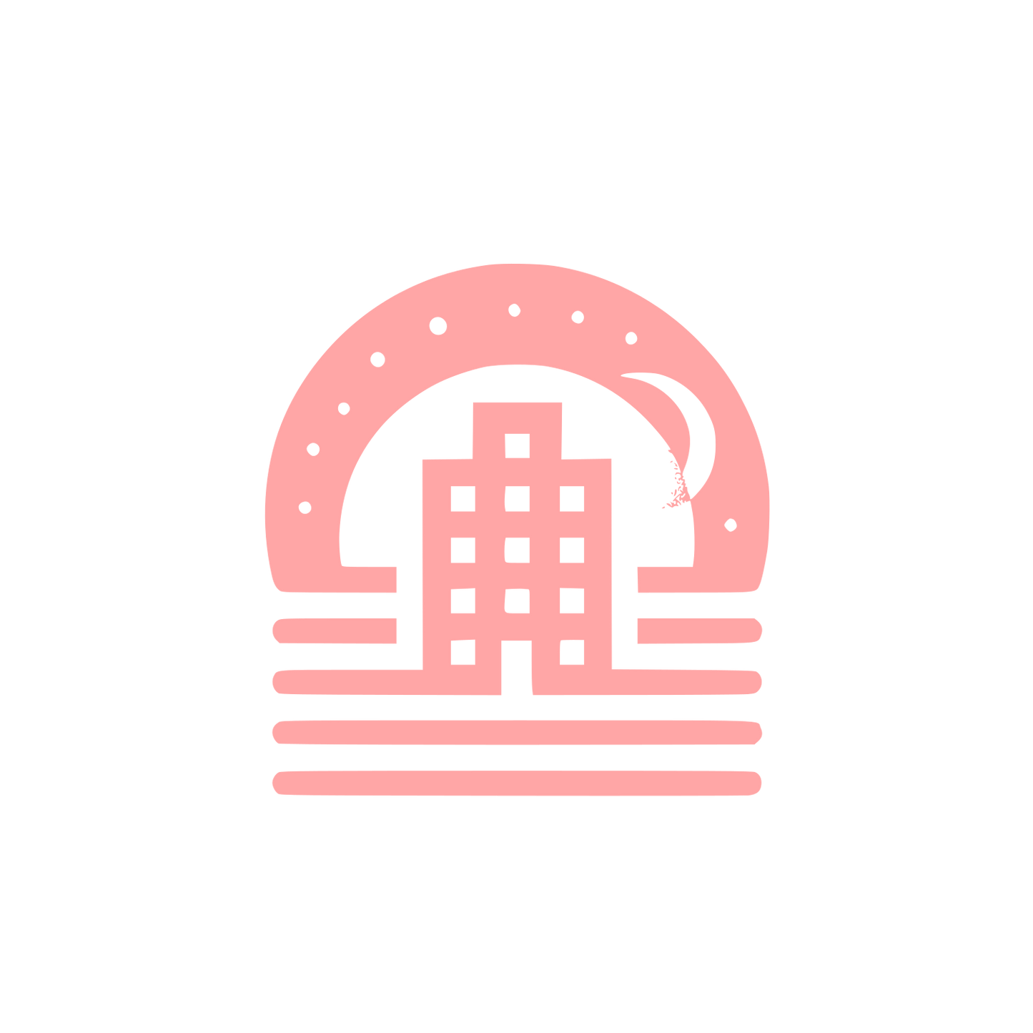 Modern Urban Logo #ffa6a6