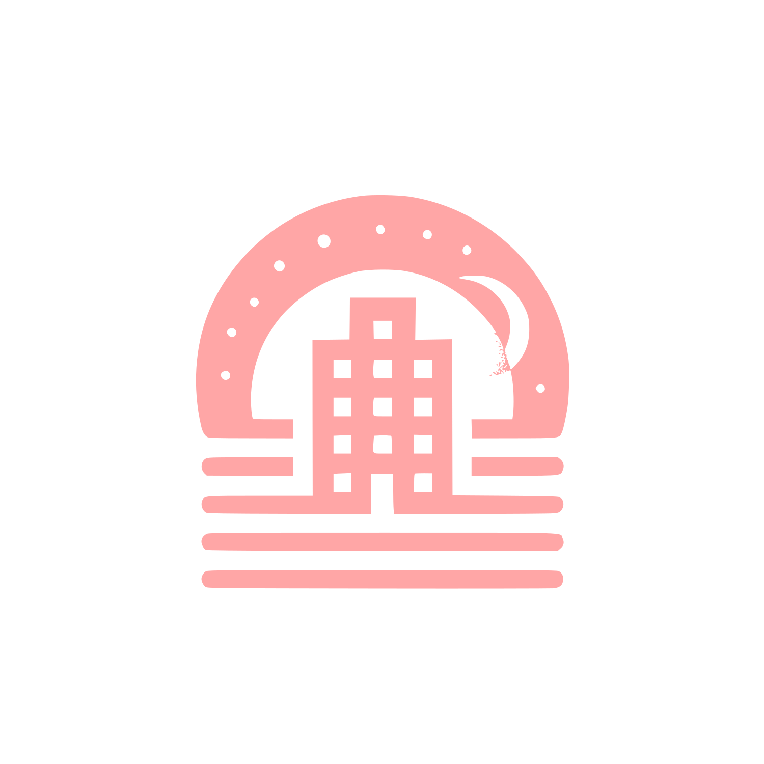 Modern Urban Logo #ffa6a6