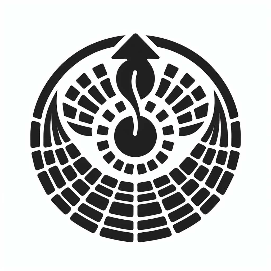 Sun with Wings Badge Icon