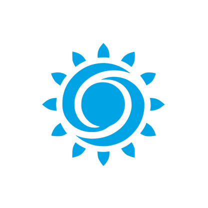 Sunshine Logo Design #00a3e4
