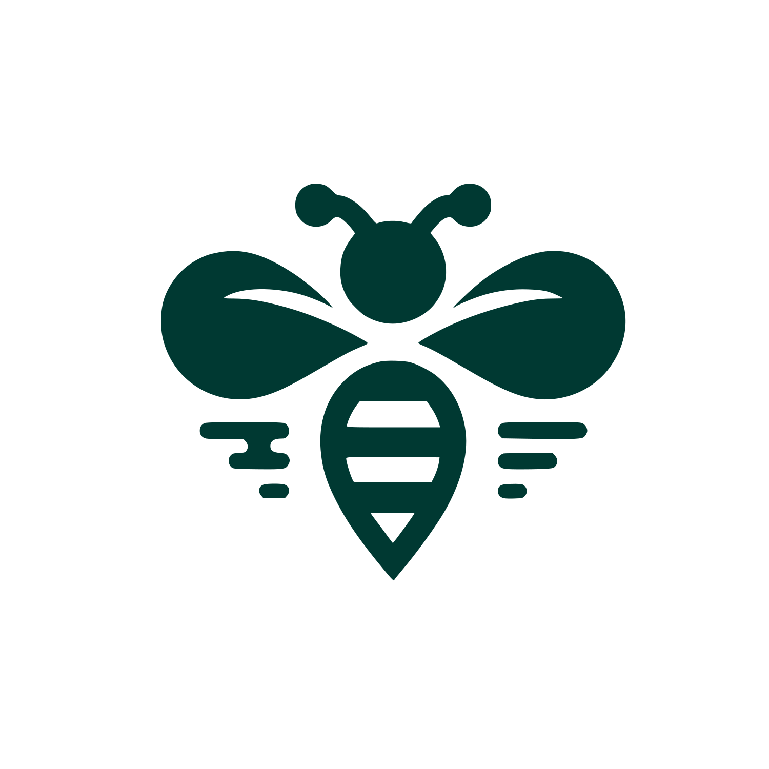 Bee Themed Logo #003932