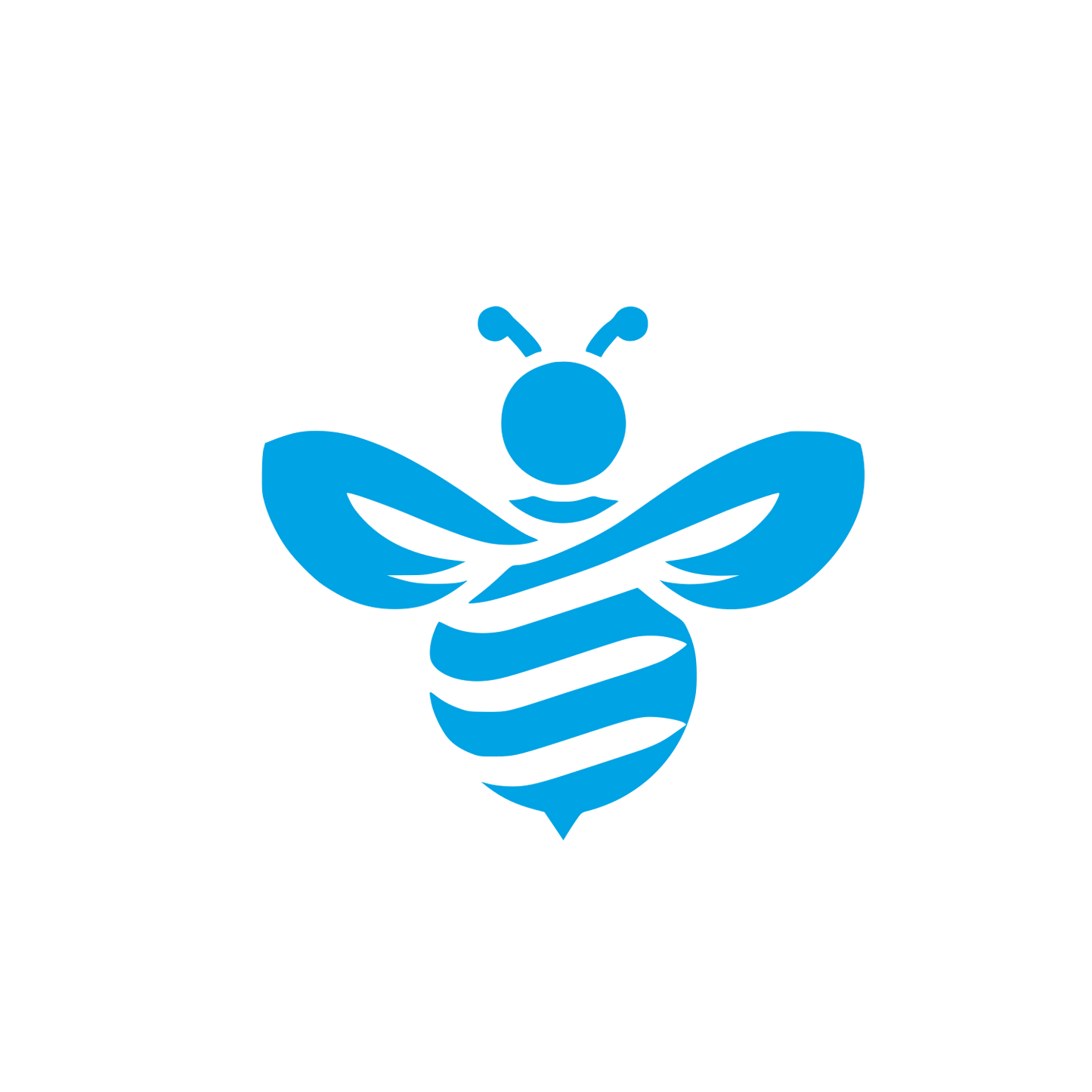 Bold Bee Logo #00a3e4