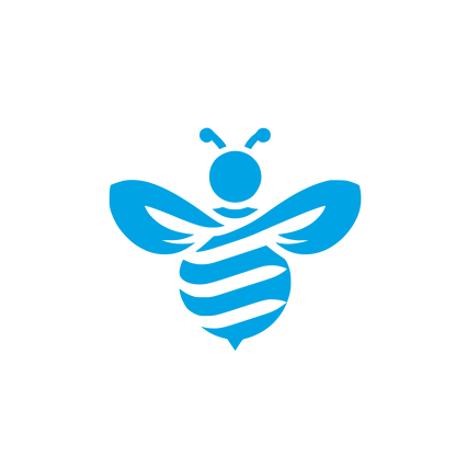 Bold Bee Logo #00a3e4