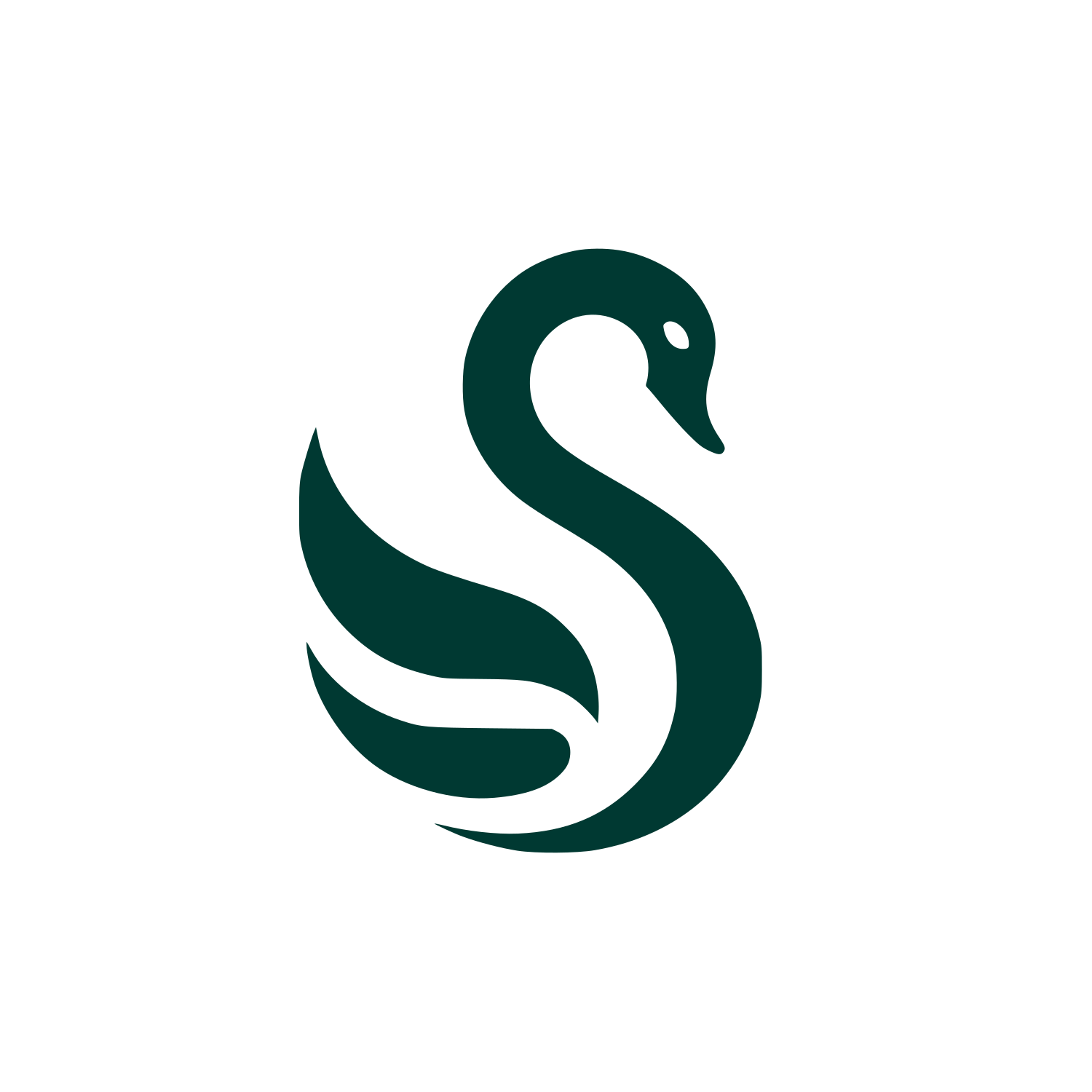 Swan Logo Design #003932