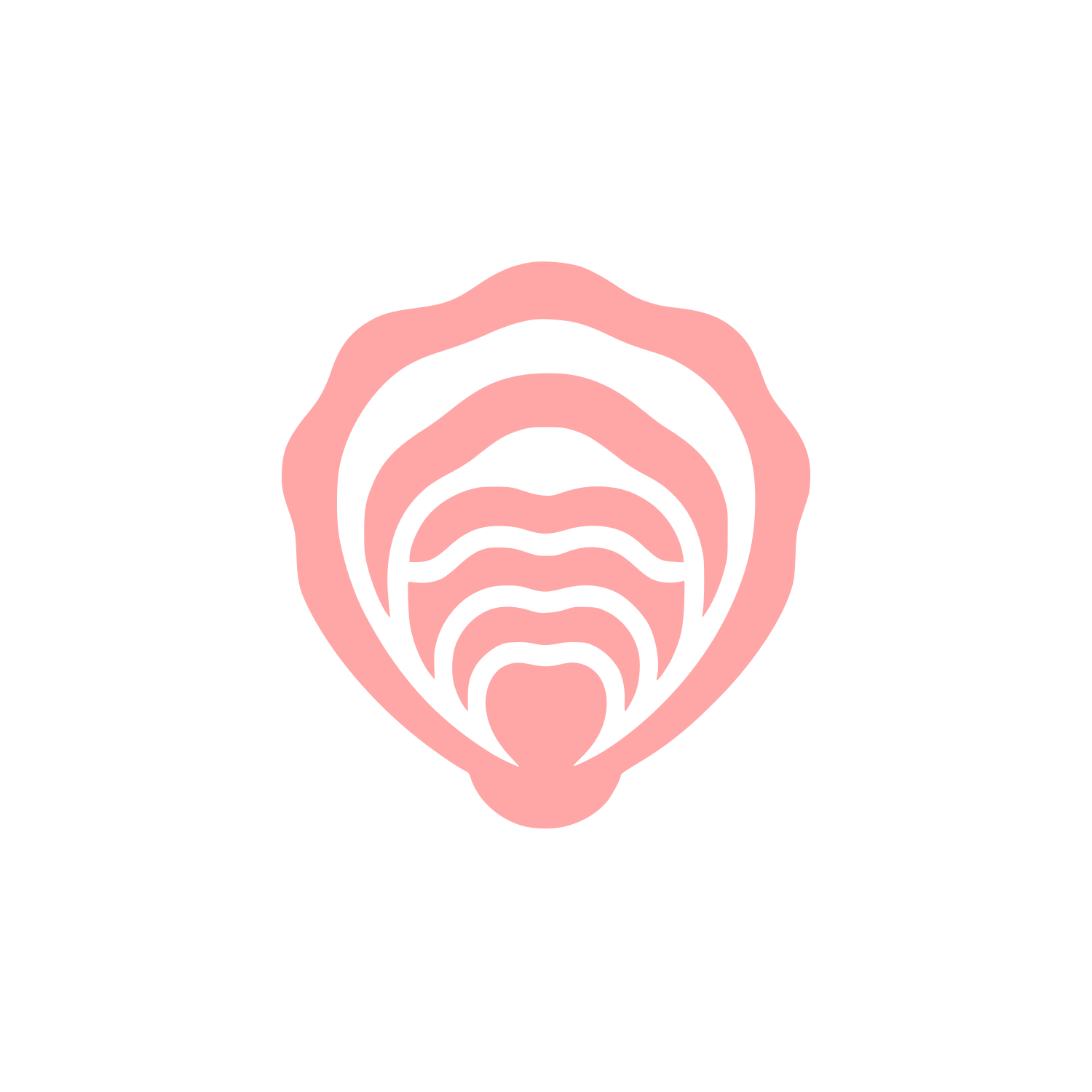 Shell Logo Design #ffa6a6